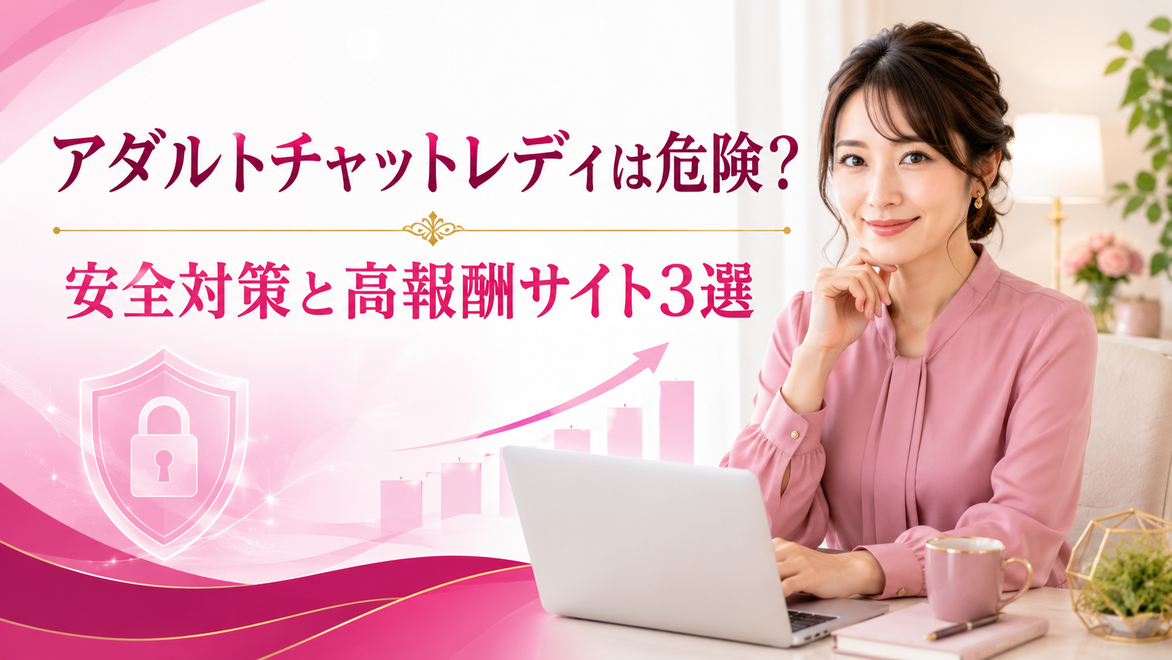アダルトチャットレディの安全対策と高報酬サイト3選