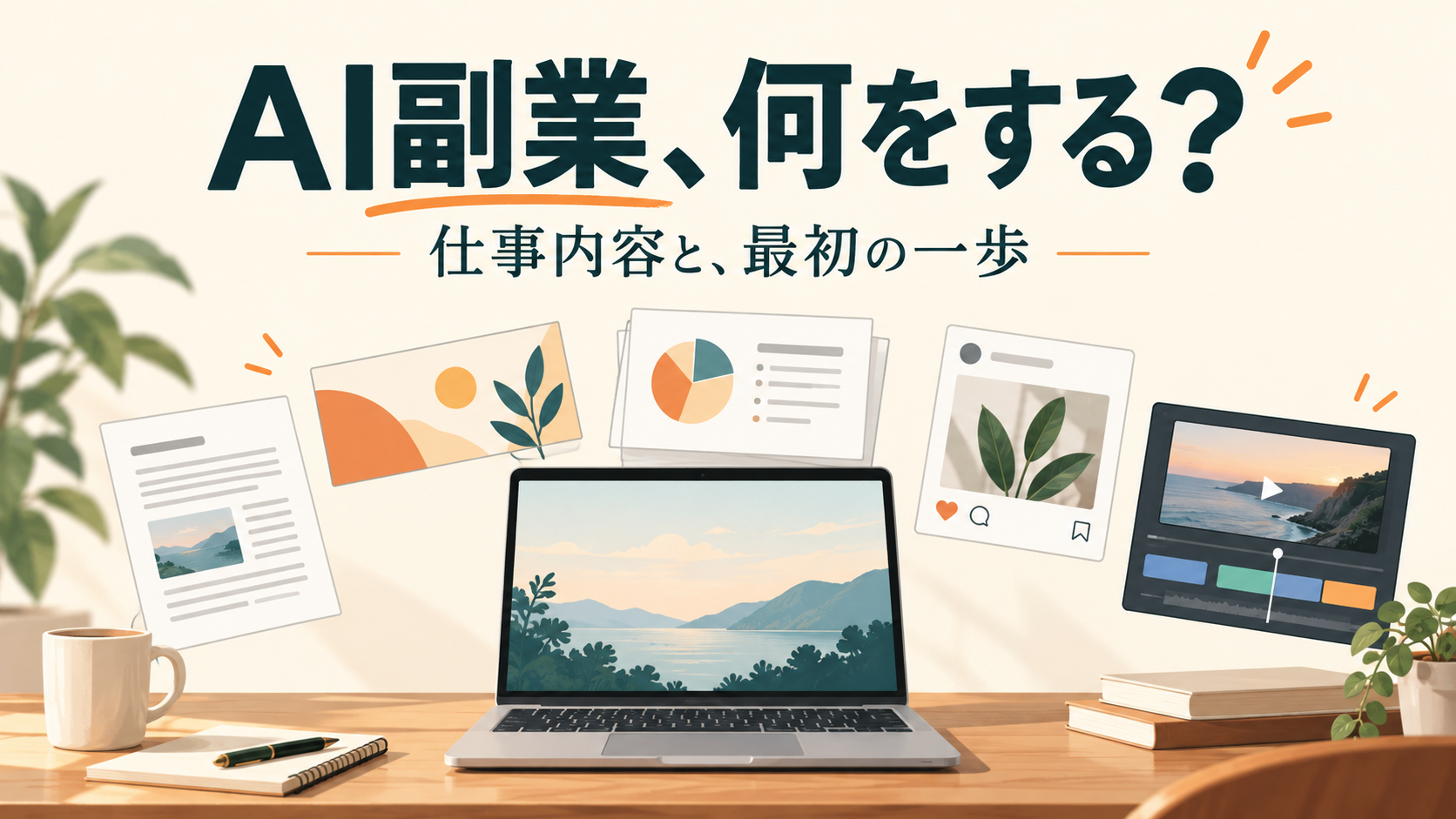 AI副業、何をする？仕事内容と最初の一歩